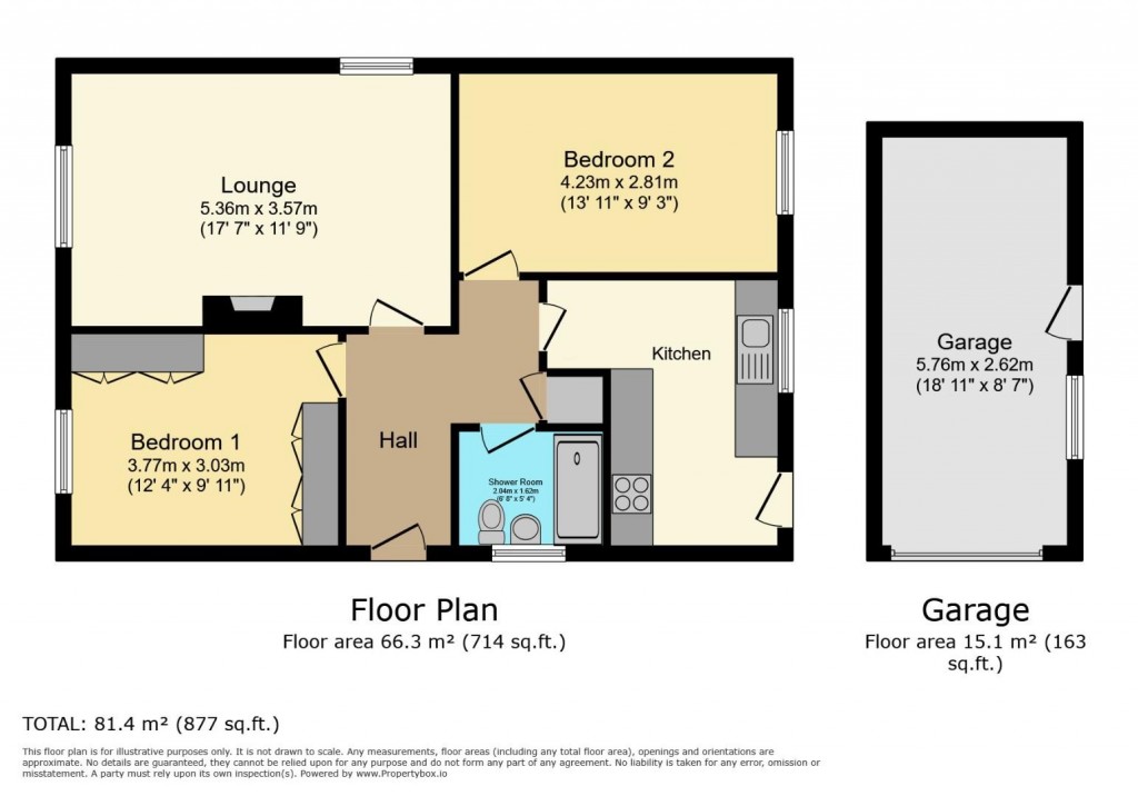 Floorplans For Birks Lane, Millhouse Green