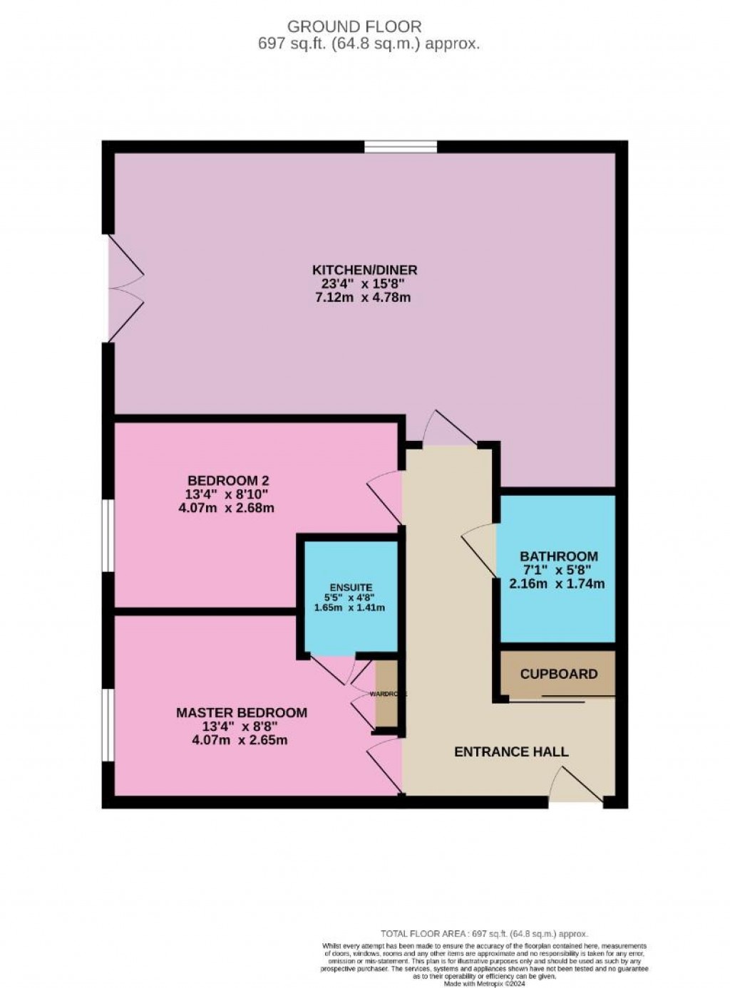 Floorplans For Gatehouse Court, Barnsley Road, Dodworth