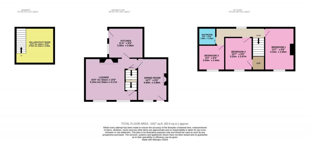 Floorplans For Manchester Road, Thurlstone, Sheffield