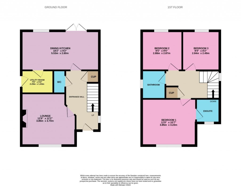 Floorplans For New Chapel Lane, Penistone