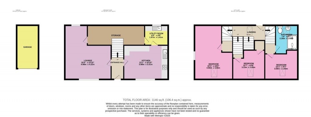 Floorplans For The Mistal, 15 Waters Edge, Langsett, Nr. Penistone, S36 4GY