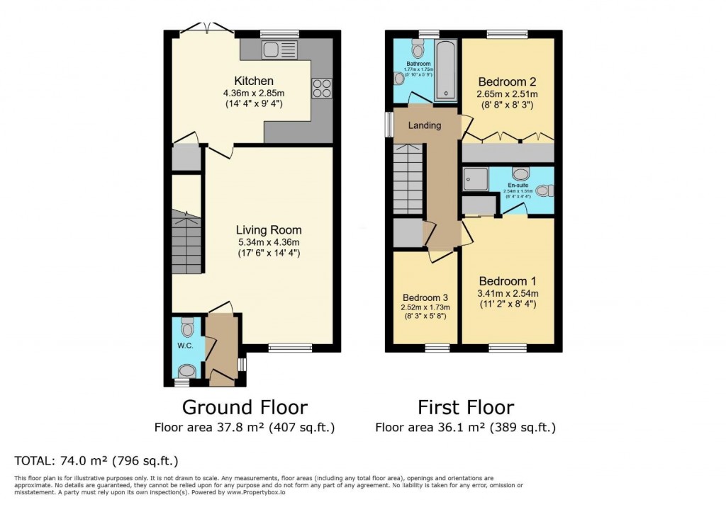 Floorplans For Longley Ings, Oxspring, Sheffield