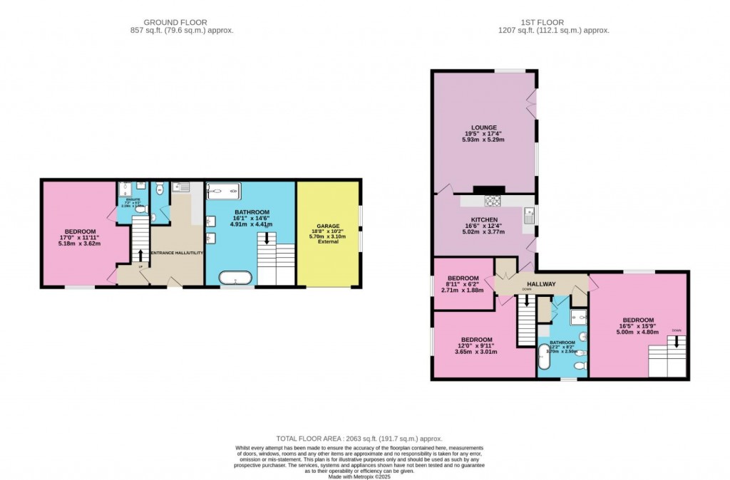 Floorplans For Ingbirchworth Road, Thurlstone, Sheffield